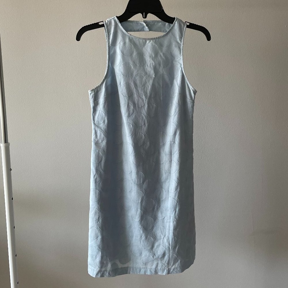BB Dakota Blue Dot Dress